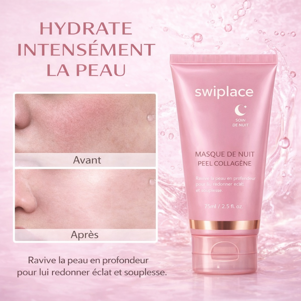 Masque de nuit au collagène